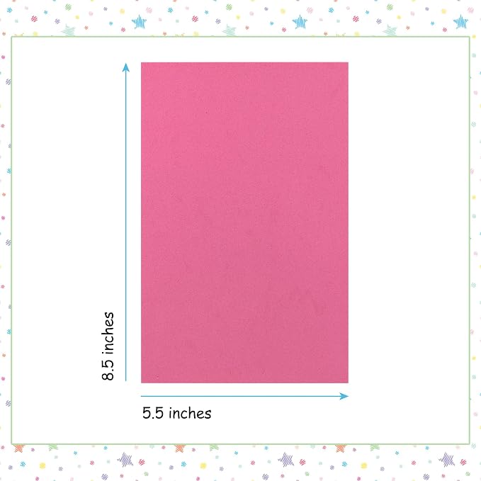 Hygloss Colorful Craft Foam Sheets - Image 6