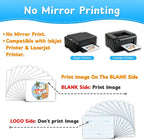 Heat Transfer Paper 20 Sheets, 8.5" X 11" Mixed Iron On Transfer Paper | - Image 2