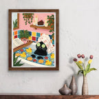 niurenmaoyi Black Cat Stamped Cross Stitch Kits - Image 4