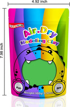 ifergoo Green Air Dry Clay, DIY Creative Modeling Clay - Image 3