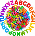 1440 Pcs Foam Letter Stickers, 10 Colors 1 Inch 3D Self-Adhesive EVA ABC by Natonhi