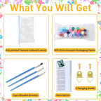 Paint by Numbers Kit for Adults, Owl Paint by Numbers Kit for Adults Beginners - Image 4