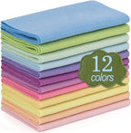 XSEINO 12 Rolls 8"x35" 1.4mm Thick Soft Felt Fabric Sheet 12 Assorted Macarone by XSEINOiscreating%EF%BC%81