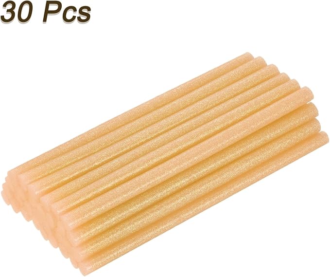 uxcell 30pcs Full Size Hot Glue Gun Sticks 8-inch x 0.43-inch High Sticky Large - Image 3
