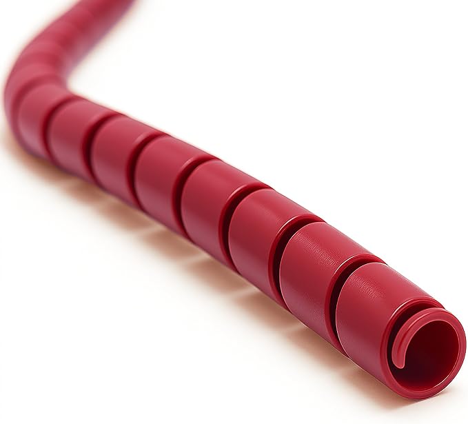 Electriduct 1/2 Inch Heavy Duty Spiral Wrap HDPE Flexible Plastic Cable Sleeve by Electriduct