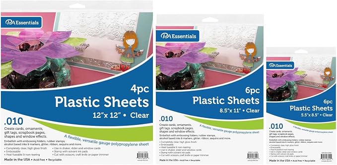 Accent Design Paper Accents Clear Plastic Sheets 8.5x11, .010" Thick, - Image 7