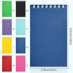 24 Pack Mini Notebooks for Kids Small Spiral Journal Notepads Party Favor | - Image 2