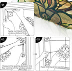 ADD.HERES Window Stickers, ‌Stained Glass Window Privacy Film, UV Blocking - Image 4
