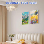 ESRICH 12x16 Stretched Canvas for Painting, 5 Pack Blank Canvases for Painting - Image 7