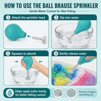 Leinuosen 3 Pcs Wet Felting Tool Set, Ball Brause Sprinkler, Rubbing Tool and - Image 4