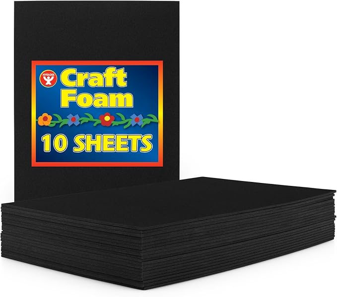 Hygloss Craft Foam Sheets by HyglossProductsInc