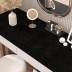 CHIHUT Black Self Adhesive Velvet Fabric Roll 12”x472” Creased Velvet Peel and - Image 3