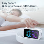 Odokee Dual Colorful Alarm Clock - Image 7