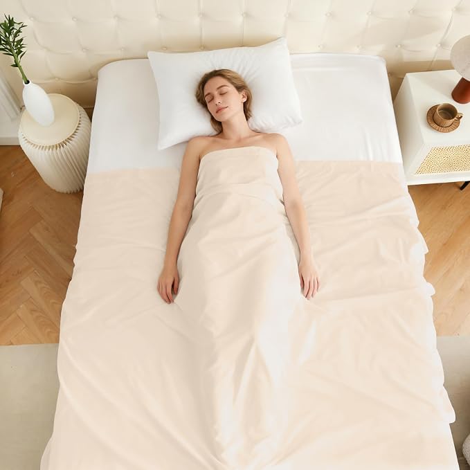 Bulk King Flat Sheets Only, 6 Pack Quick Sort Top Bed Sheet, Color-Coded Label - Image 7