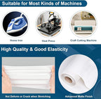 VINYL FROG White Heat Transfer Vinyl Roll 12" x25ft White Iron on Vinyl | White - Image 3