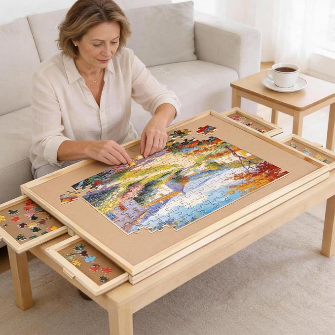 BuilderButler 2000 Pieces Rotating Puzzle Board - Image 2