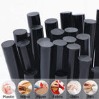 Manarty Black Hot Glue Sticks Full Size, High Low Temp - Image 6