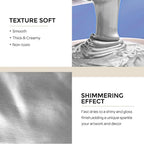 Nicpro Metallic Silver Acrylic Paint, 8.45oz/250ml Silver Leaf Paint | Non Toxic - Image 2