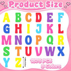 Letter Stickers, 3D Self-Adhesive Alphabet Stickers - Image 2