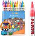 Funto Acrylic Paint Pens for Rock Painting, 24 Colors Paint Marker Set by FUNTO