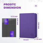 Trading Card Binder with 9 Side Loading Pocket Card Album Hold Up to 540 Cards - Image 5