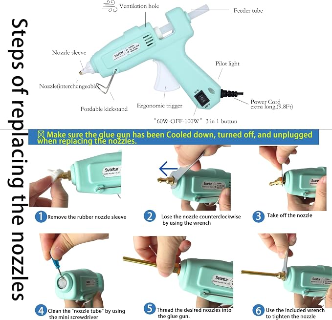 Full Size Hot Glue Gun Kit - Image 6