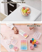 Silicone Crafting Mat for Artists, Jewelry Casting, Acrylic Painting, Clay Work - Image 5