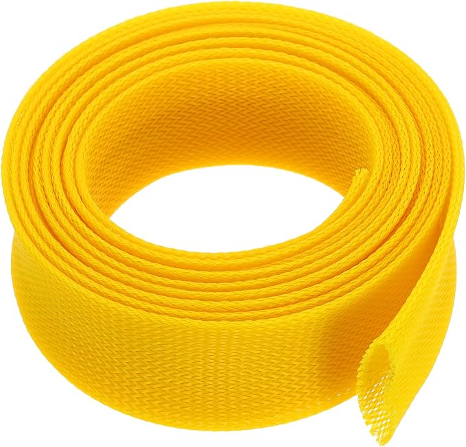 uxcell Expandable Sleeving, 2 3/8-inch 10ft Cable Sleeve by uxcell