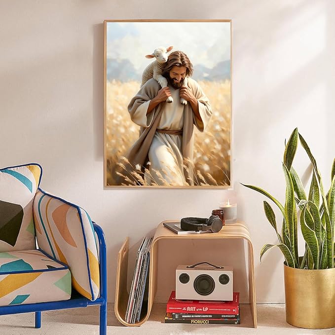 EIBEILI Diamond Painting Kits for Adults Lamb DIY 5D Diamond Art Paint - Image 4