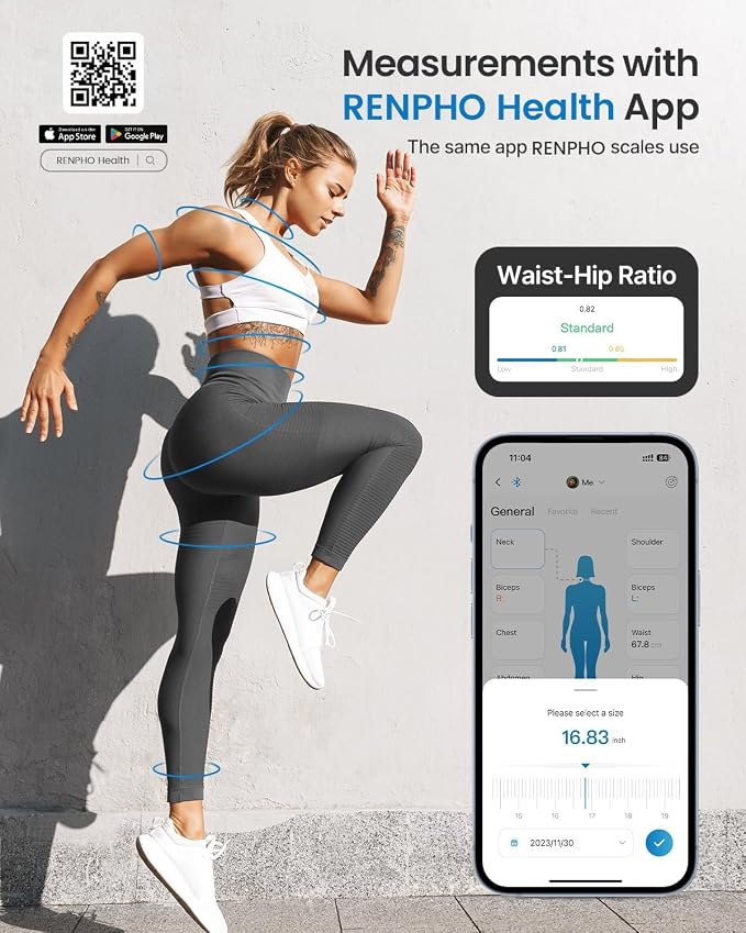 RENPHO Body Measuring Tape, Smart Tape Measure - Image 3