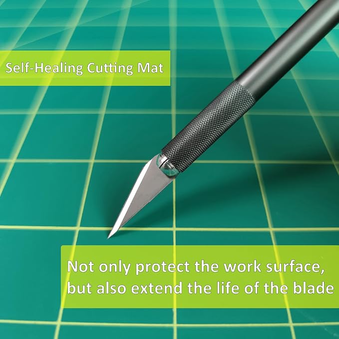 NEWBRAUG 36'' × 48'' Large Self Healing Cutting Double Sided 5-Ply Mat - Image 9