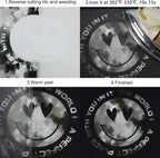 FUNKAKA Tie Dye HTV Heat Transfer Vinyl Bundle, 10 Sheets HTV Vinyl - Image 5