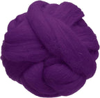 uxcell 3.53oz Wool Roving Yarn, Needle Felting Wool Fiber DIY Craft Needle Wet by uxcell