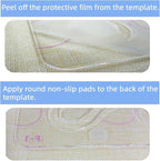 3Pcs Free Motion Quilting Templates - Image 7