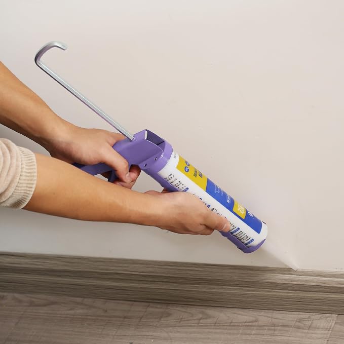 Bates- Caulking Gun, 10:1 Thrust Ratio, No Drip Sealant Gun | Silicone - Image 5