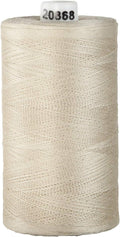 Connecting Threads Natural 100% Cotton Thread Spool | Large 1200 yard thread by ConnectingThreads