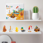 HEY CLAY Set - Colorful Modeling Air Dry Clay Kit - Image 9