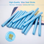 Wax Seal Stick, 15 Pieces Glue Gun Wax Seal Sticks - Image 2