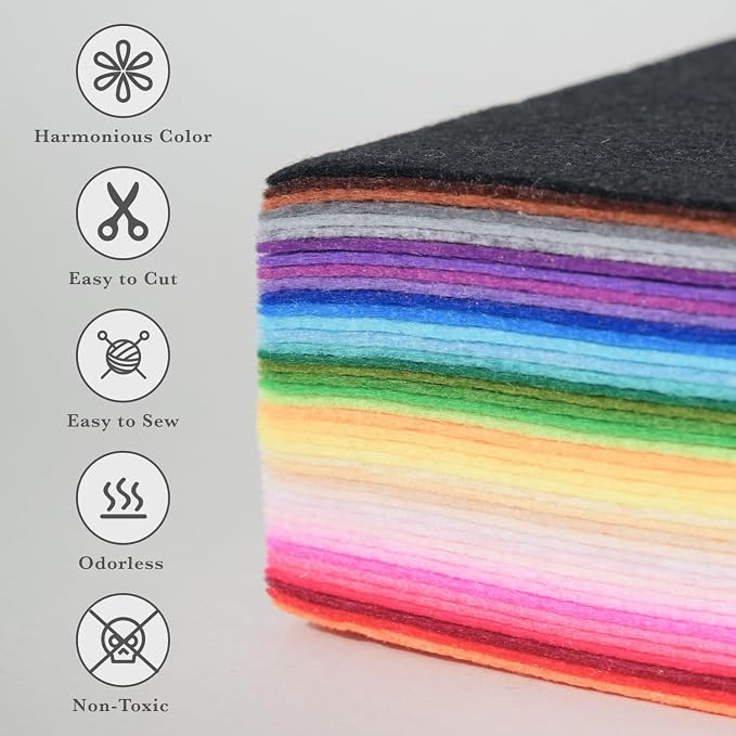Phantomon 40 Colors Felt Sheets - Image 5