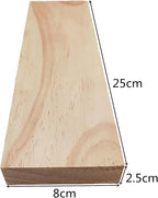 6PCS Rectangle Wood Boards Unfinished Wood Blocks - Image 3