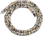150Pcs 4×2mm Natural Dalmatian Jasper Spacer Stone Beads - Image 7