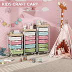Rolling Craft Storage Cart - Image 7