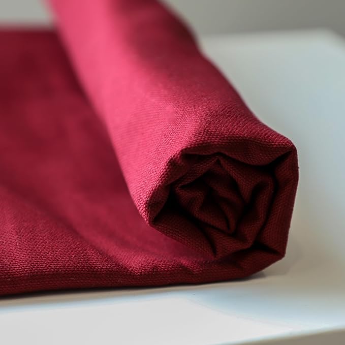 Simple&Opulence 100% Cotton Canvas Fabric 10oz. 59 Inch by The Yard, Nature - Image 4