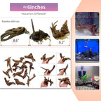 Hamiledyi 5 Pcs Driftwood Branches Aquarium Wood Decoration Natural Fish Tank - Image 3