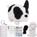 QMNNMA Needle Felting Kit for Beginners, French Bulldog Wool Felting Kit | by Qmnnma