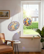 Acrylic Puzzle Suncatcher, Double Hummingbird Sun Catcher - Image 3