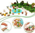 46 Pcs Fairy Garden Accessories, Miniature Figurines, Mini Resin Animals Set - Image 3
