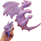 Dragon Needle Felting Kit For Beginners, Wool Felting Needles DIY Dinosaur | by Unknown