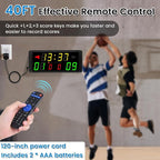 Samshow LED Electronic Scoreboard Digital Score Keeper - Image 5
