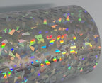 Holographic Crystal Sign Vinyl, HOLOCRYSTAL self-Adhesive Plastic by Paper+Street+Plastics